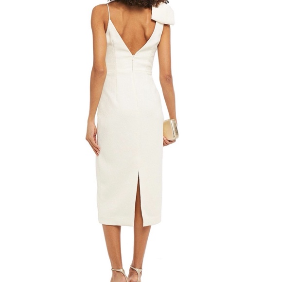 Rebecca Vallance Ivory Bow Dress - Picture 2 of 6